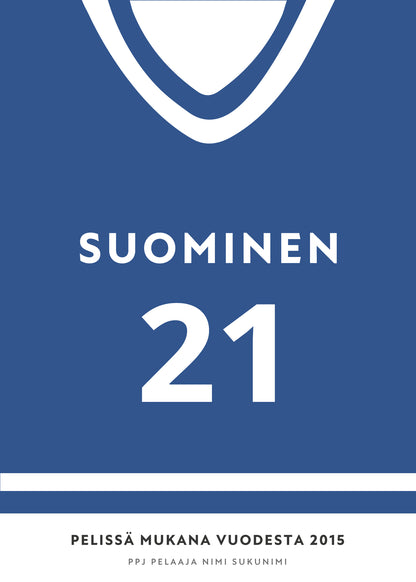 Game jersey - Poster
