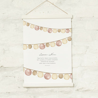 Boho poetry poster - Customizable