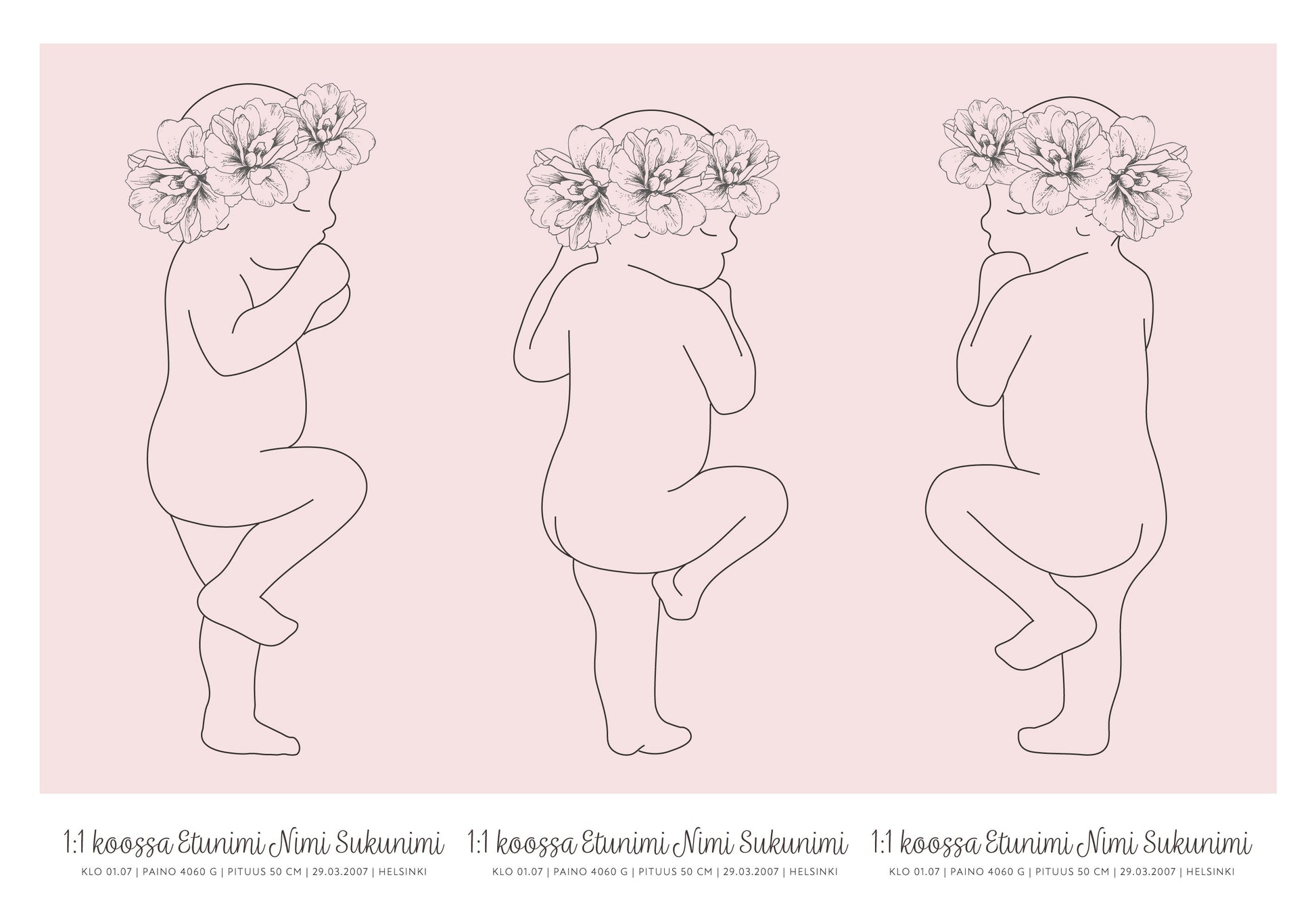 sisarusten syntymäjuliste personoitava syntymäjuliste vauvan syntymäjuliste syntymäjuliste diy nimijuliste birth poster taulu kolmosten syntymäjuliste syntymäjuliste kolmelle 1:1 syntymäjuliste triplette syntymäjuliste